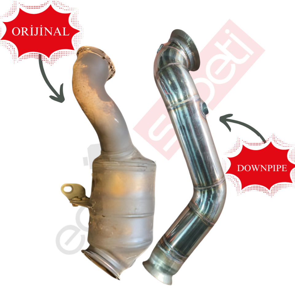 Mercedes C200 1.5 Downpipe
