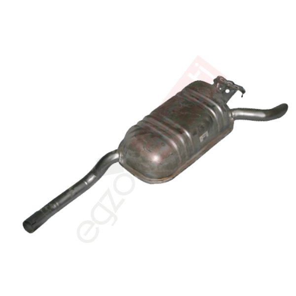 Mercedes E220 124 Kasa Arka Susturucu Borulu Baskılı 1992 / 1994