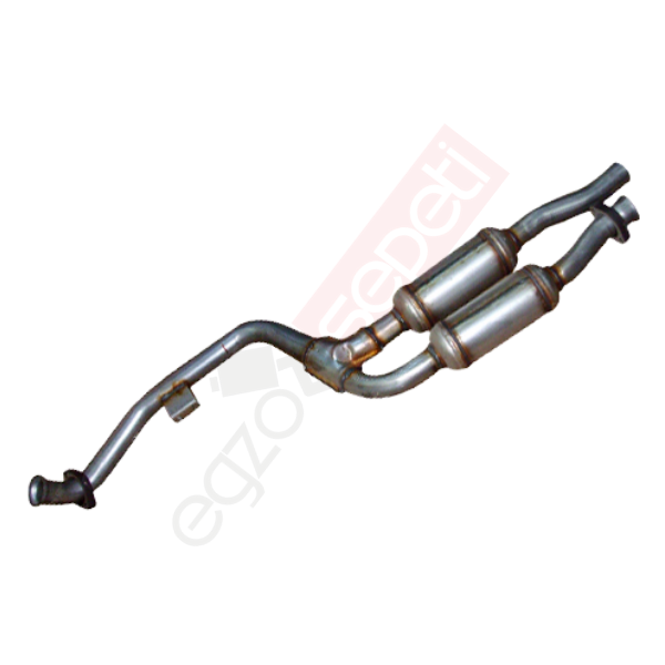 Mercedes E200 210 Kasa Kompressor Katalitik Konverter Yerine Ön Susturucu 1997 Ve Sonrası