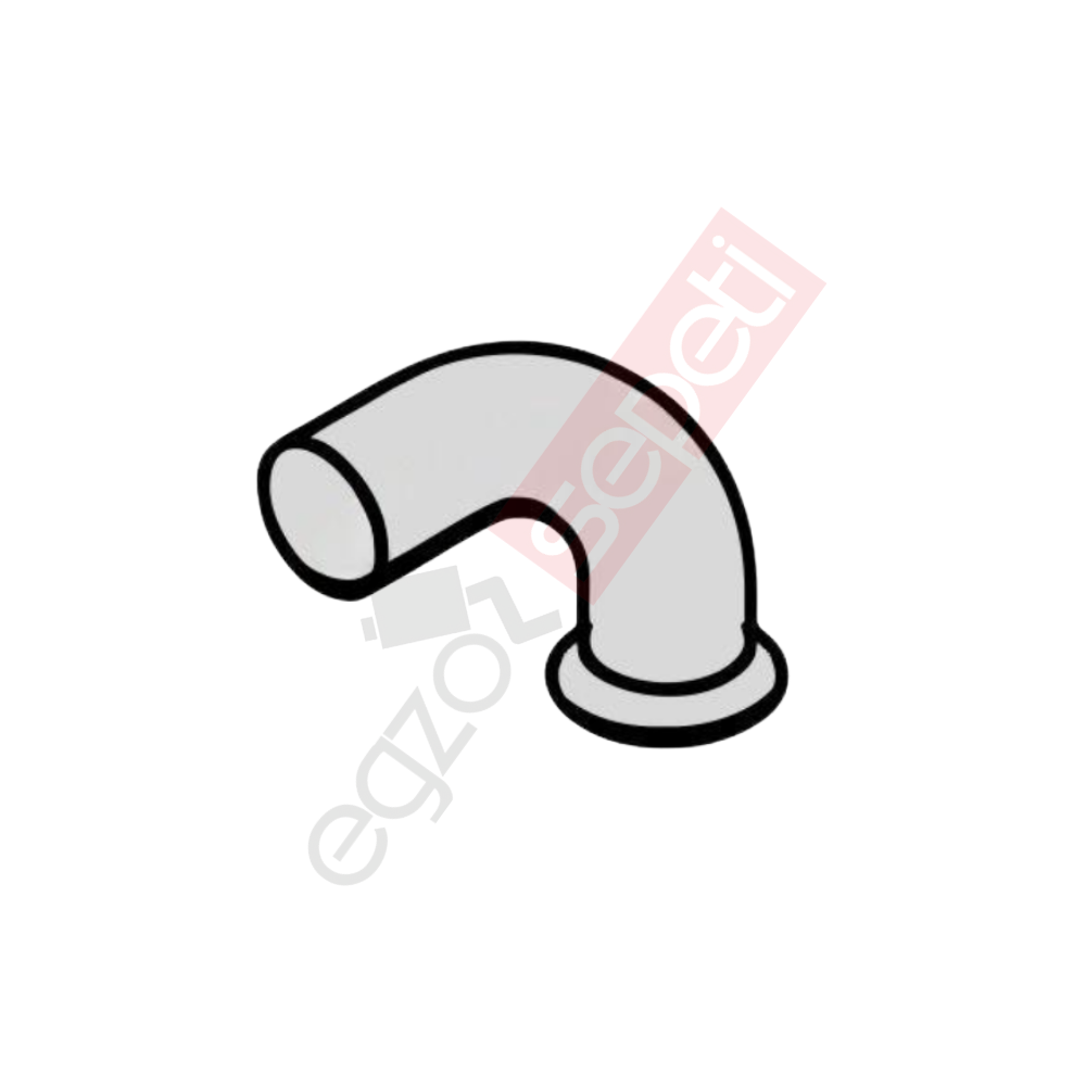 Volvo FL Boru, Egzoz Çıkış, E1, 3963334 Volvo FL Ø110 Alusi