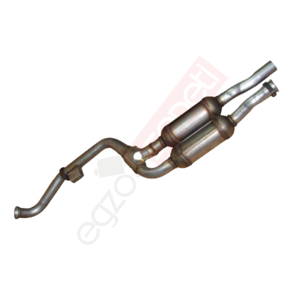 Mercedes E200 210 Kasa Kompressor Çift Katalitik Konverter Euro 3 1997 Ve Sonrası