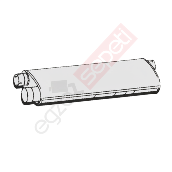 Iveco Egzoz Susturucu, E0, 4745889 Alusi, Tip:Z,