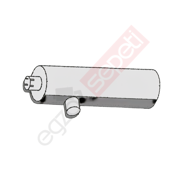 Iveco Egzoz Susturucu, E0, 4753226 Alusi, Tip:L,