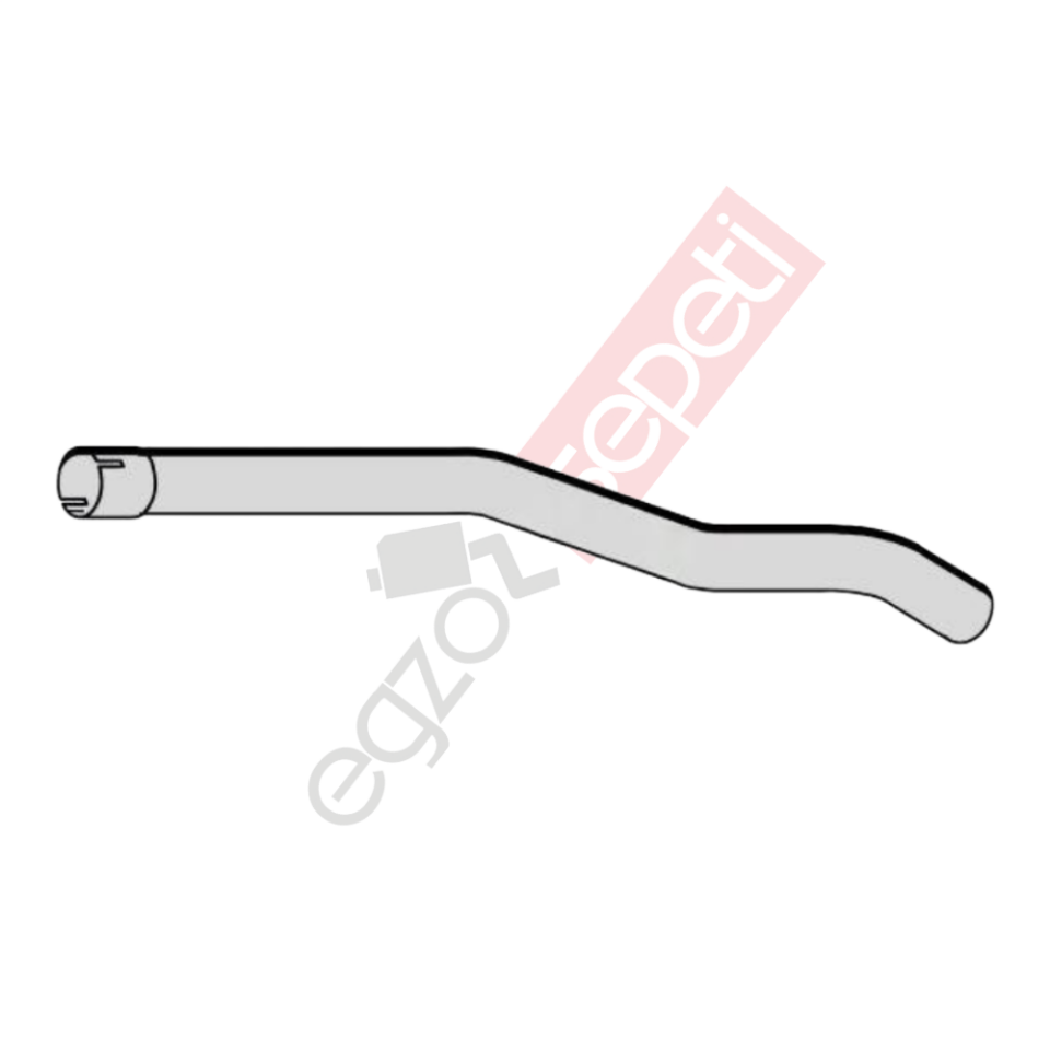 Volvo FM Boru, Egzoz Çıkış, E3, 3987968 Volvo FM Ø127 Alusi