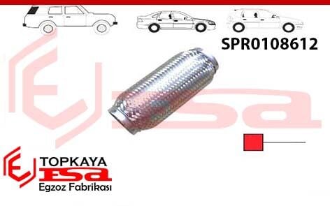 Egzoz Spirali 57 X 201 MM