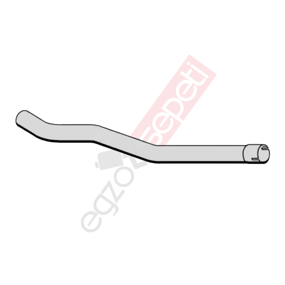 Volvo FM Boru, Egzoz Çıkış, E3, 3987968 Volvo FM Ø127 Alusi