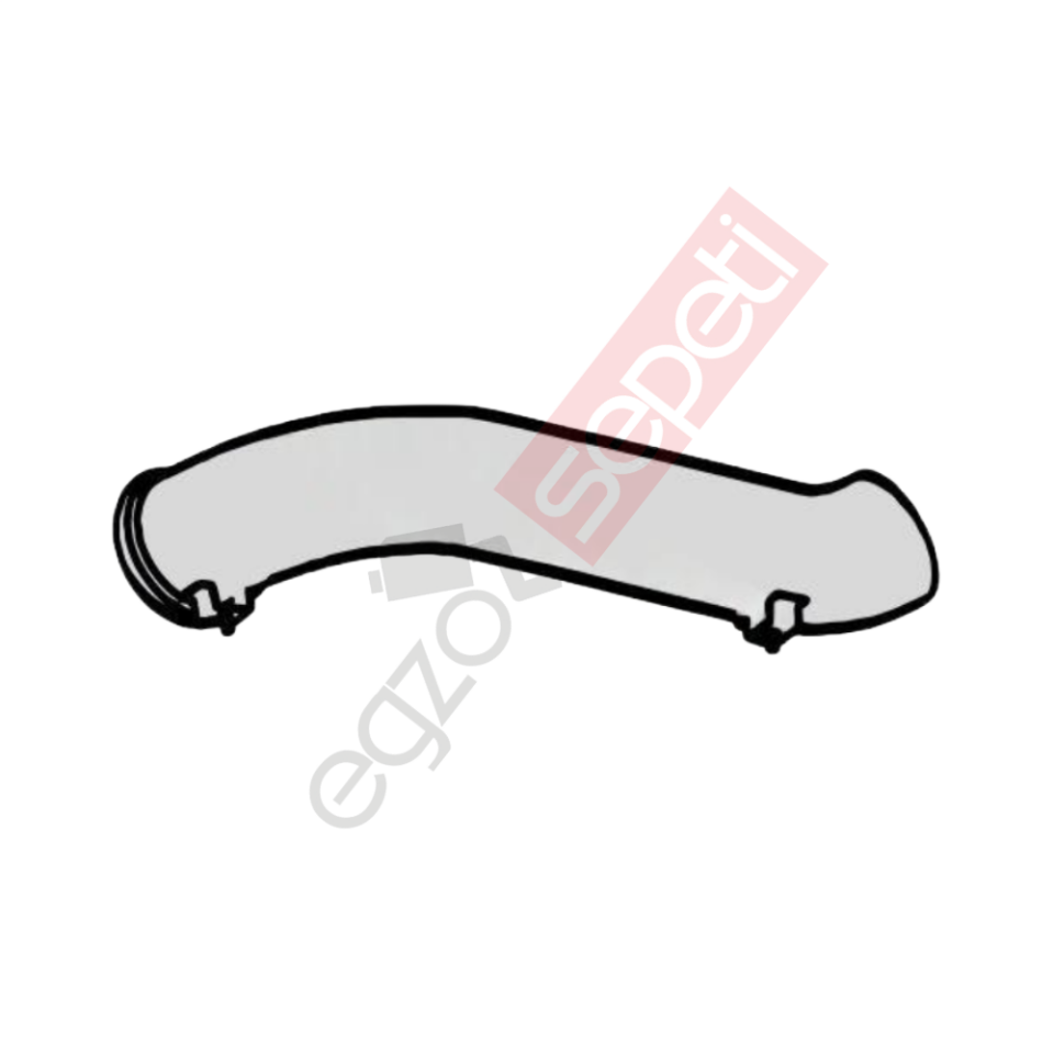 Volvo FL Boru, Egzoz Ön, E1, 1606048 Volvo FL Ø88,9 Alusi