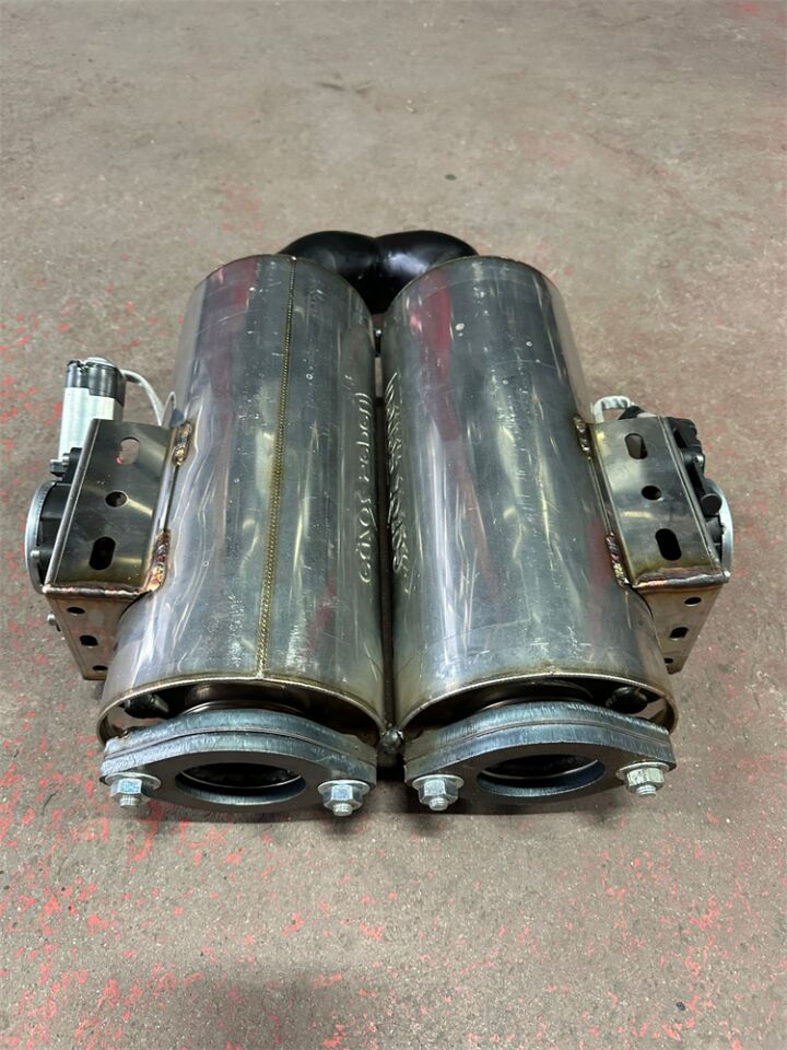 Mercedes Çift Varex 2.0 Motor Üstü İçin Üniversal Arka Çiftli Flanşlı Varex Ve Arka Dkp Y Pipe
