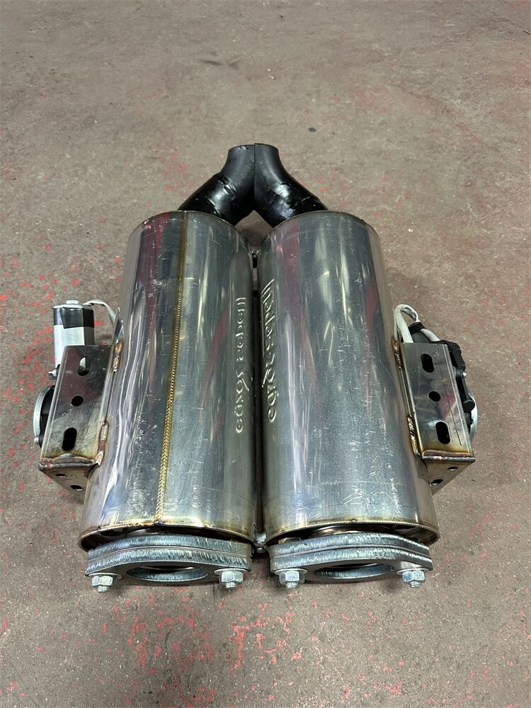 Mercedes Çift Varex 2.0 Motor Üstü İçin Üniversal Arka Çiftli Flanşlı Varex Ve Arka Dkp Y Pipe