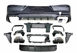 W254 DİFÜZÖR GLC63 + SİYAH EGSOZ UCU COUPE