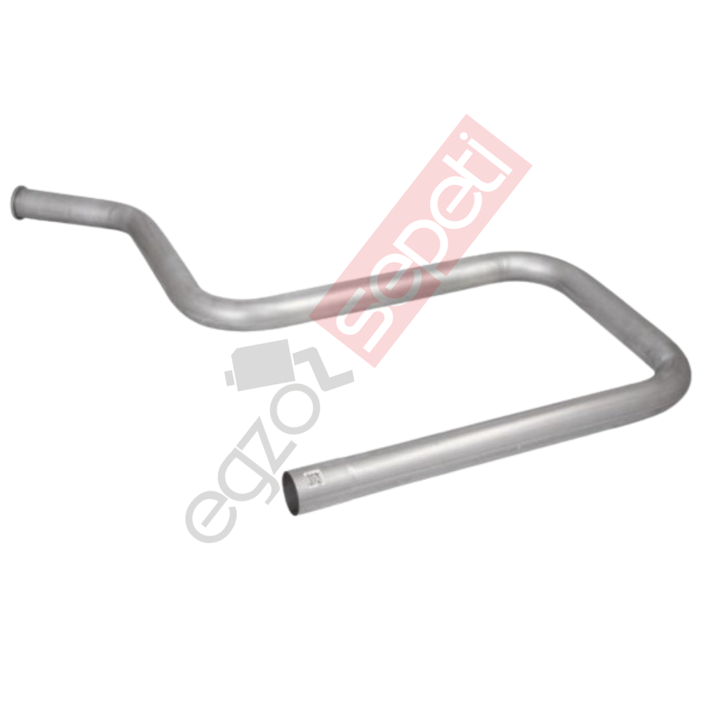 Renault Midliner Boru, Egzoz Çıkış, E2, 5010253523 Renault Midliner Ø80 Alusi,