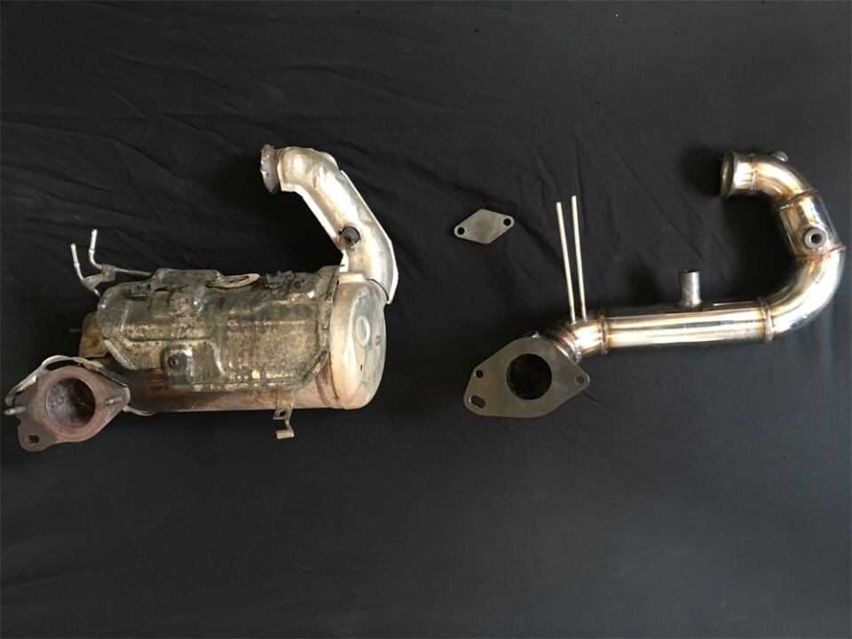 Mercedes CLA180  1.5 Dci Downpipe