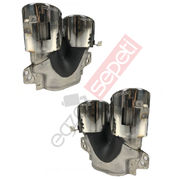 Mercedes W118 CLA45 DİFÜZÖR VE KROM EGSOZ UCU