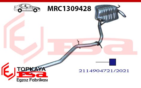 Mercedes E270 Cdi Arka Susturucu Borulu Baskılı Sağ 2002 > …