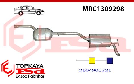 Mercedes E200 210 Kasa Arka Ve Orta 1995 > ...