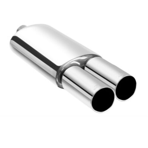 Oval Krom Çift Çıkışlı Egzoz