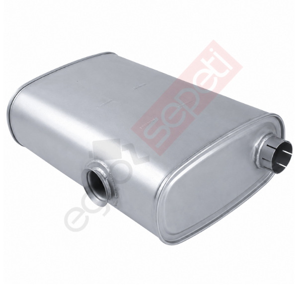 Renault Kerax Egzoz Susturucu, E3, 5010317534 Alusi, Tip:L,