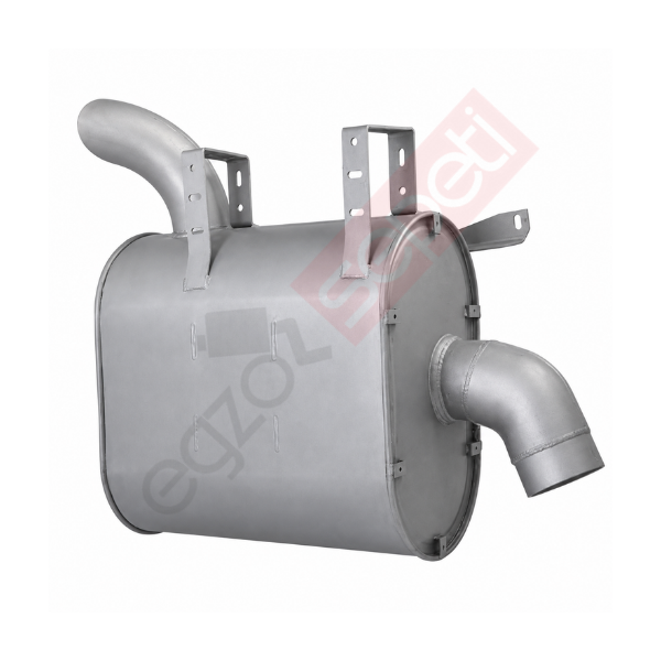 Renault Magnum Egzoz Susturucu, E3, 5010317672 Alusi, Tip:L,
