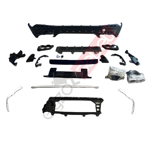 Mercedes W254 DİFÜZÖR GLC43 + SİLVER EGSOZ UCU SUV