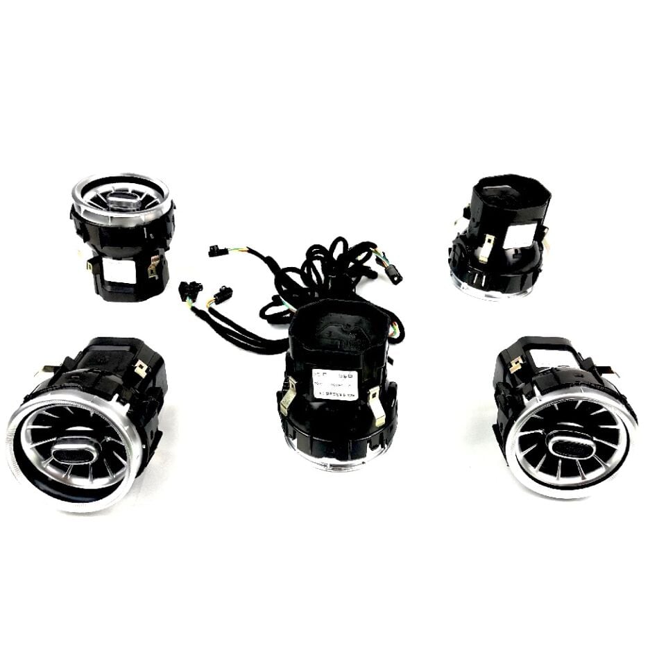 W205/W253 KALORİFER IZGARA SETİ 5 PARÇA