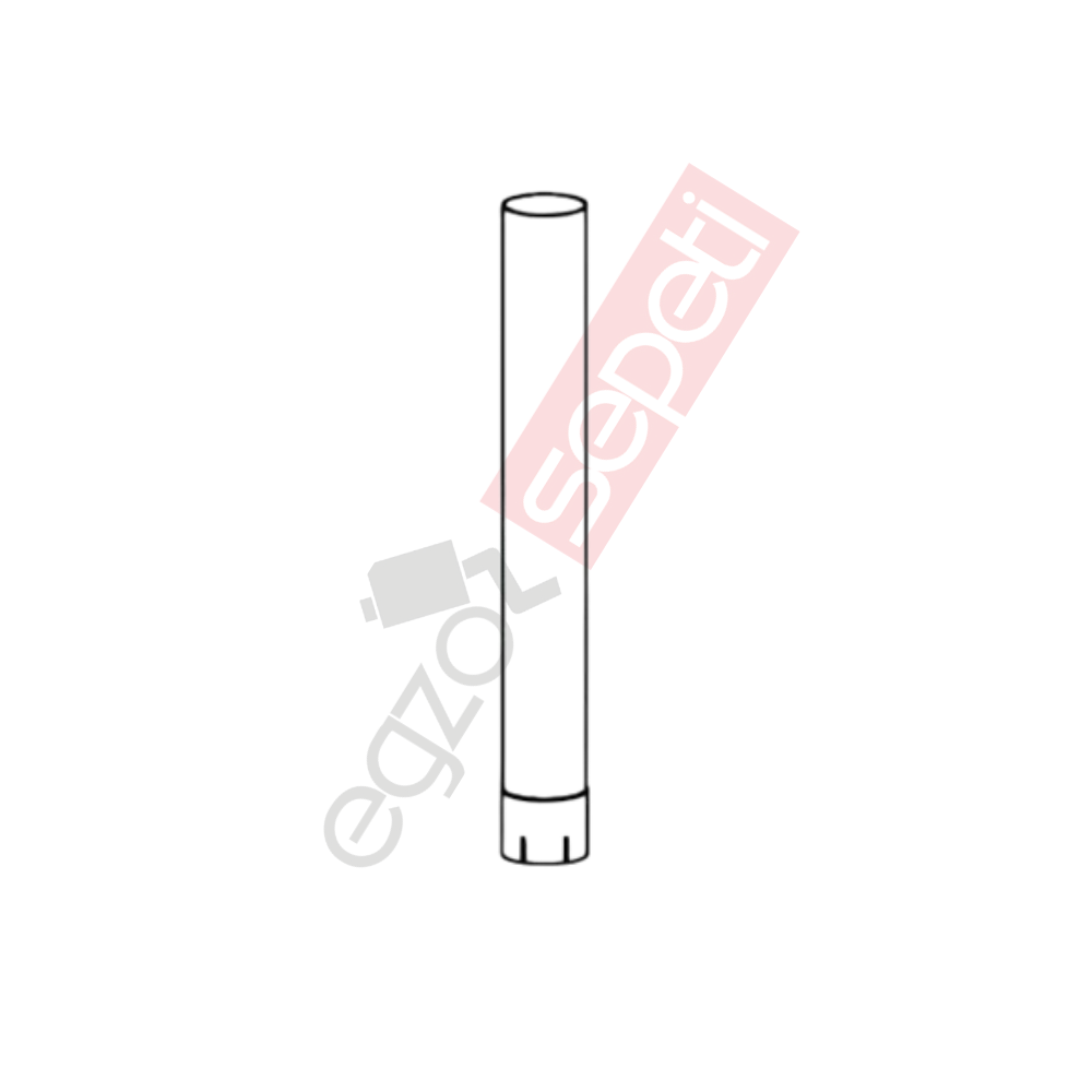 Volvo FH Boru, Egzoz Çıkış, E5, 20981197 Volvo FH Ø127 Alusi