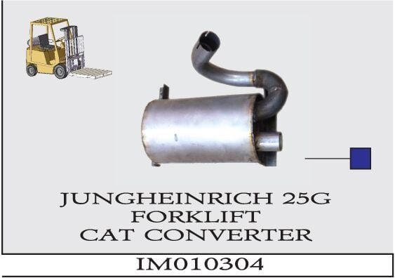 Jungheinrich 25G Forklıft Susturucu + KK