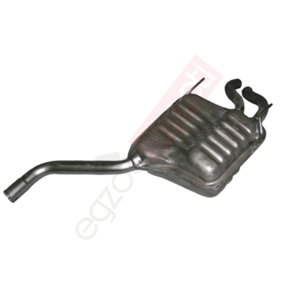 Mercedes C200 W202 Kasa Arka Susturucu Borulu Baskılı 1993 / 2000