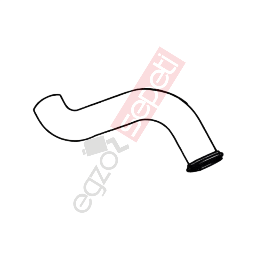 Volvo FM Boru, Egzoz Ön, E3, 3171299 Volvo FM Ø127 Alusi