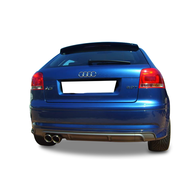 Audi A3 8P S3 Arka Tampon Difüzör Makyajsız