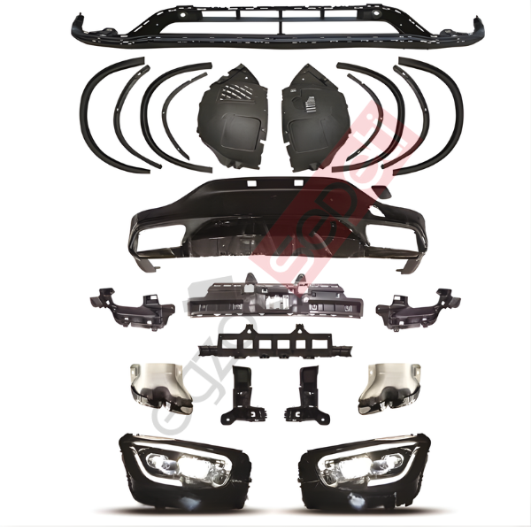 Mercedes C253 GLC COUPE TO GLC COUPE FACELİFT GLC63S TYPE BODY KİT