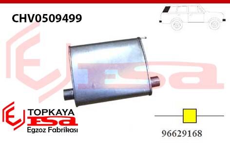Chevrolet Captiva 2.0 Td Orta Susturucu 2006 > 2011