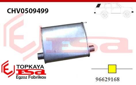 Chevrolet Captiva 2.0 Td Orta Susturucu 2006 > 2011