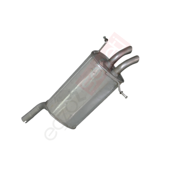 Mercedes C180 203 Kasa Arka Susturucu Borulu Komple 2000 Ve Sonrası