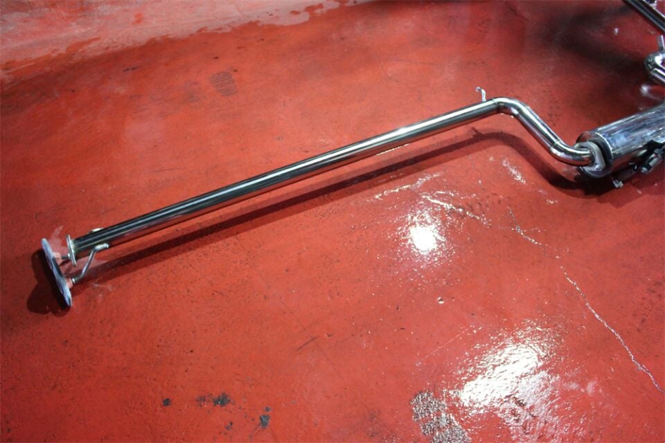 Seat Leon 1.2 / 1.4 / 1.5 Benzinli Krom Flanşlı Varex 60 mm Krom Borularla Krom Kit