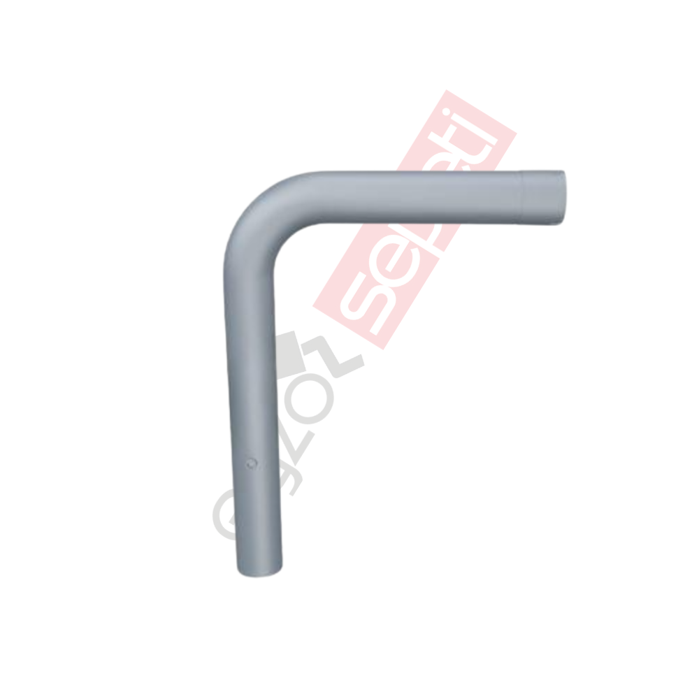 Doosan Boru, İş Makinesi, Egzoz Ön, 22134167C Doosan Ø127 Inox,