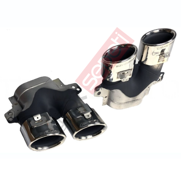 Mercedes W253 DİFÜZÖR GLC43 KROM ÇITA / KROM EGSOZ FACELIFT COUPE