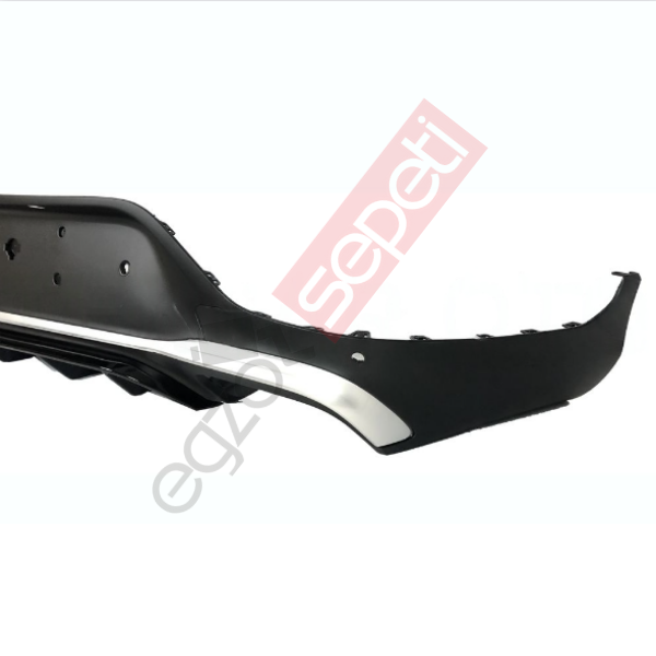 Mercedes W253 DİFÜZÖR GLC43 KROM ÇITA / KROM EGSOZ FACELIFT COUPE