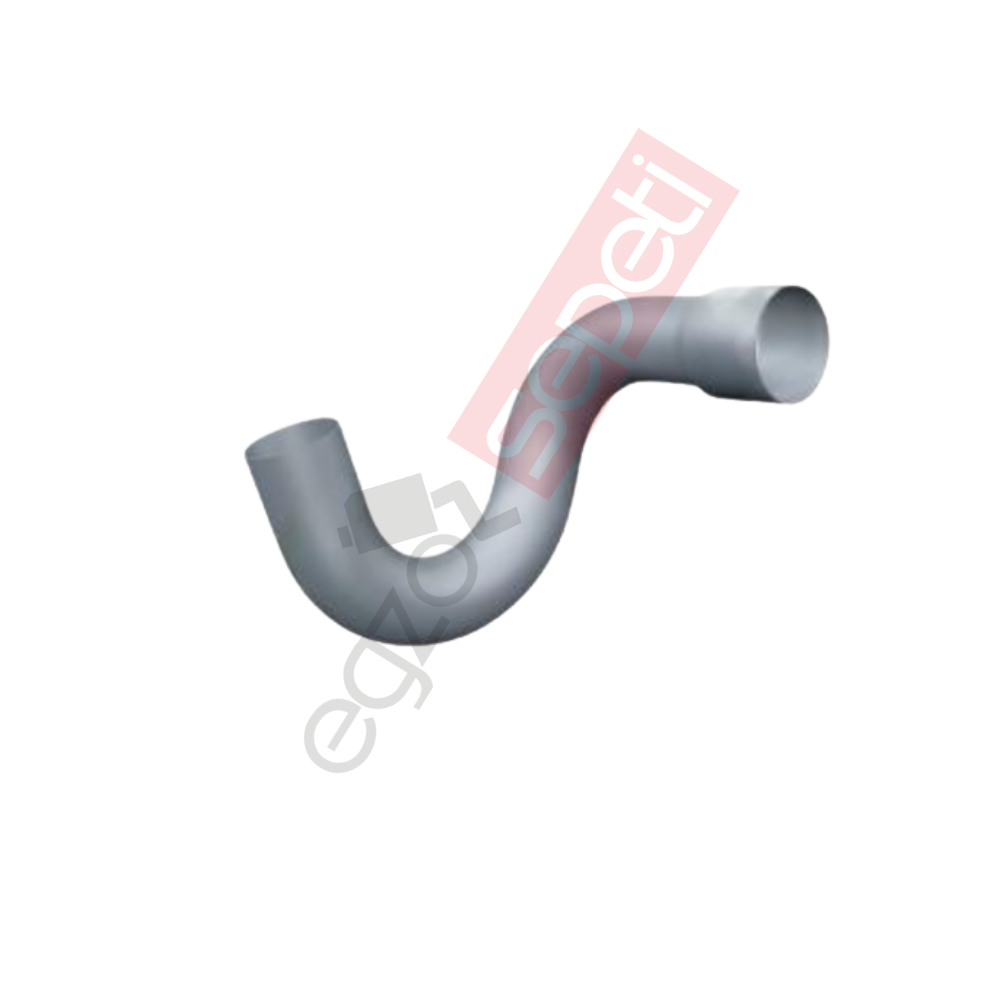 Doosan Boru, İş Makinesi, Egzoz Ön, 46694199B Doosan Ø101,6 Alusi,