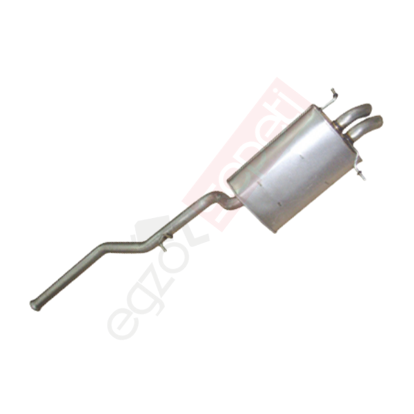 Mercedes C270 Cdi Arka Susturucu Borulu 2000 Ve Sonrası