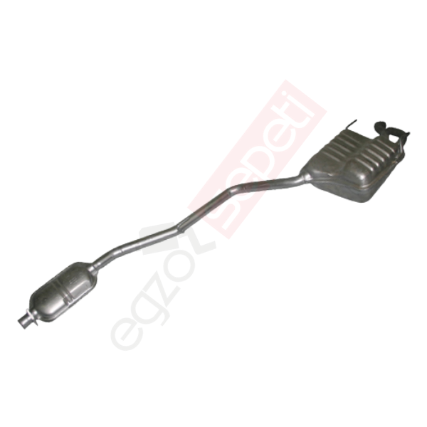 Mercedes C220 202 Kasa Arka Ve Orta Susturucu Baskılı 1993 / 1995