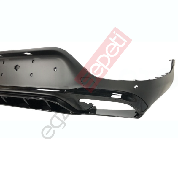 Mercedes W253 DİFÜZÖR GLC63 SİYAH ÇITA / SİYAH EGSOZ FACELIFT COUPE