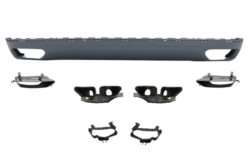 A8 W12 ARKA TAMPON EKİ+EGSOZ UÇLARI 10-13