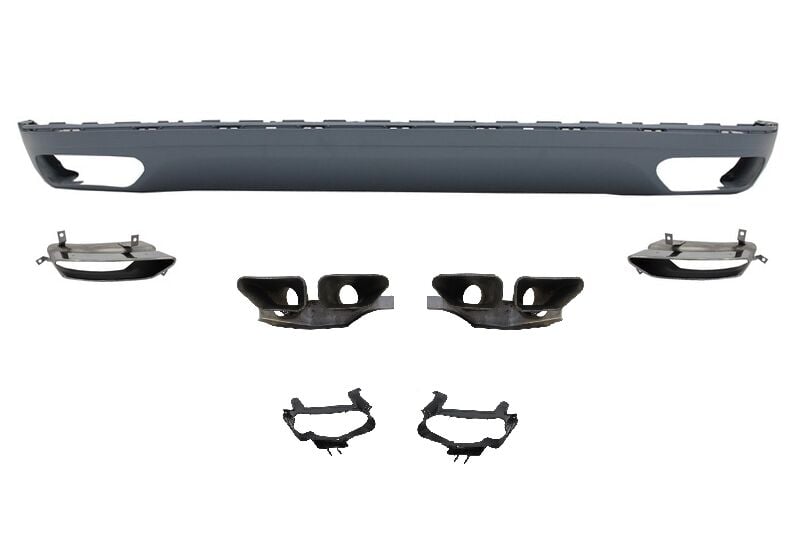 A8 W12 ARKA TAMPON EKİ+EGSOZ UÇLARI 10-13