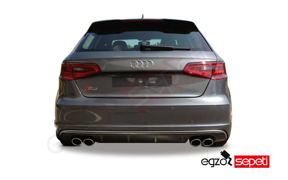Audi A3 8V Hb S3 Arka Tampon Difüzör Yerli Üretim