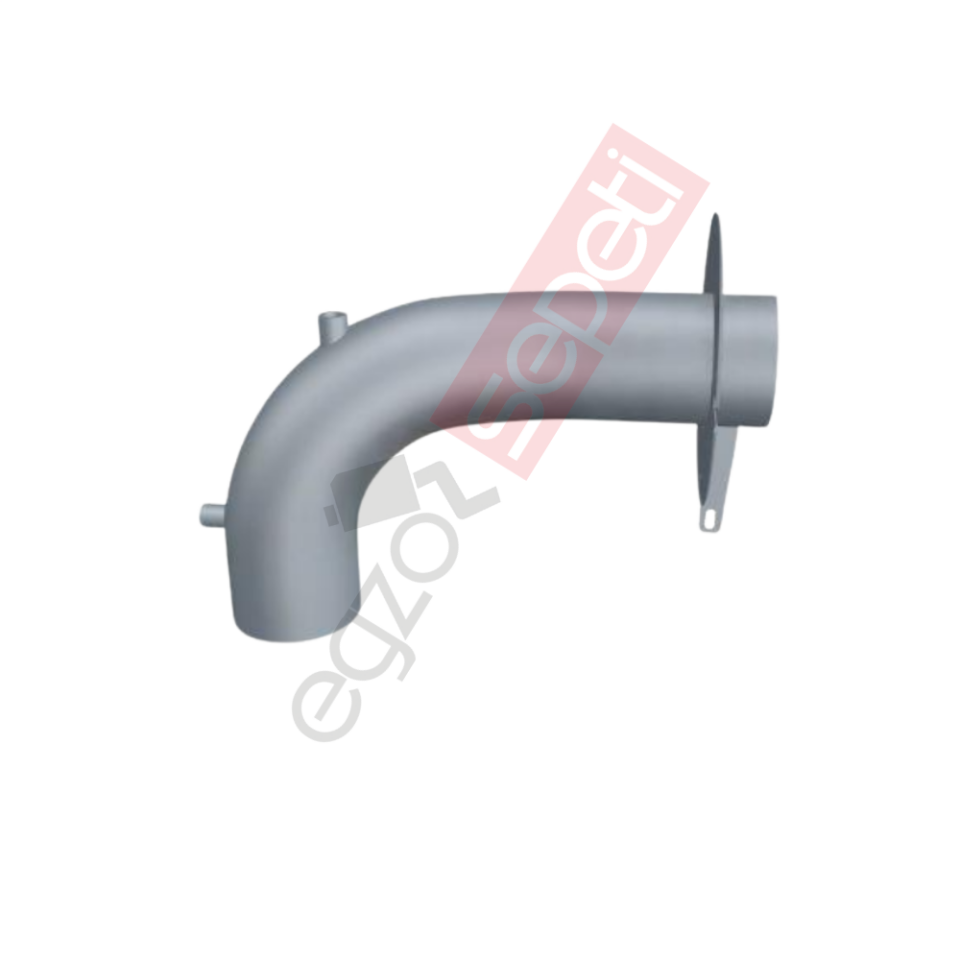 Doosan Boru, İş Makinesi, Egzoz Çıkış, 46807865A Doosan Ø127 Inox,