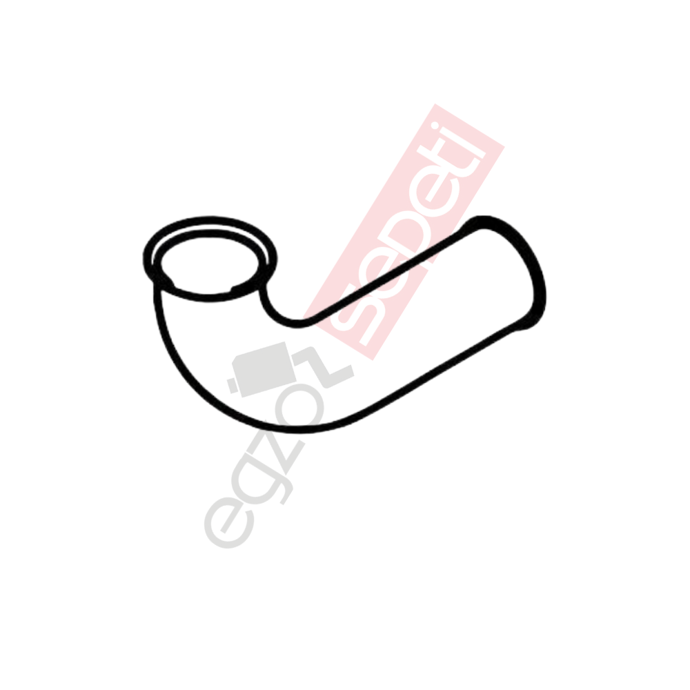 Volvo FH Boru, Egzoz Çıkış, E1, 8159336 Volvo FH Ø114,3 Alusi