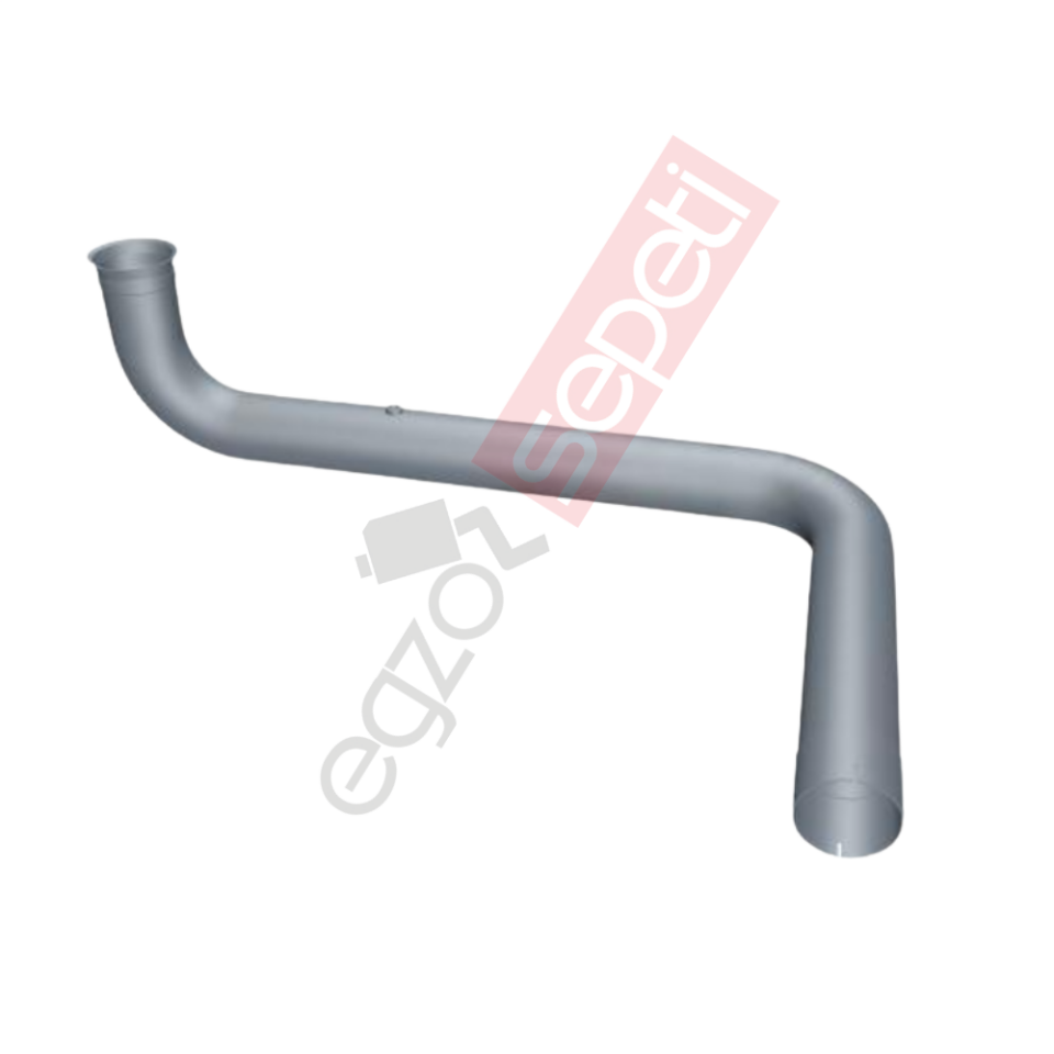 Doosan Boru, İş Makinesi, Egzoz Ön, 22334635C Doosan Ø127 Alusi,