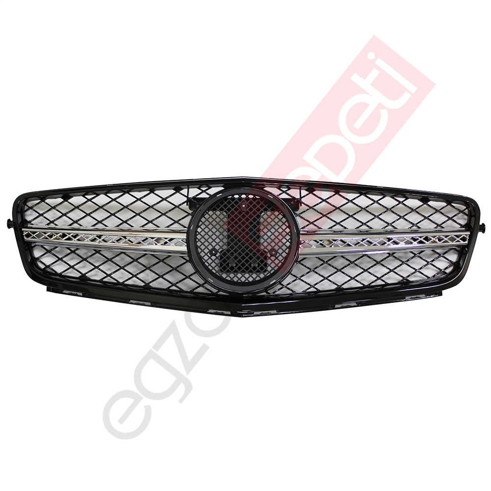 Mercedes W204 Panjur C63 Siyah/Krom/Siyah İthal Ürün (Taiwan)