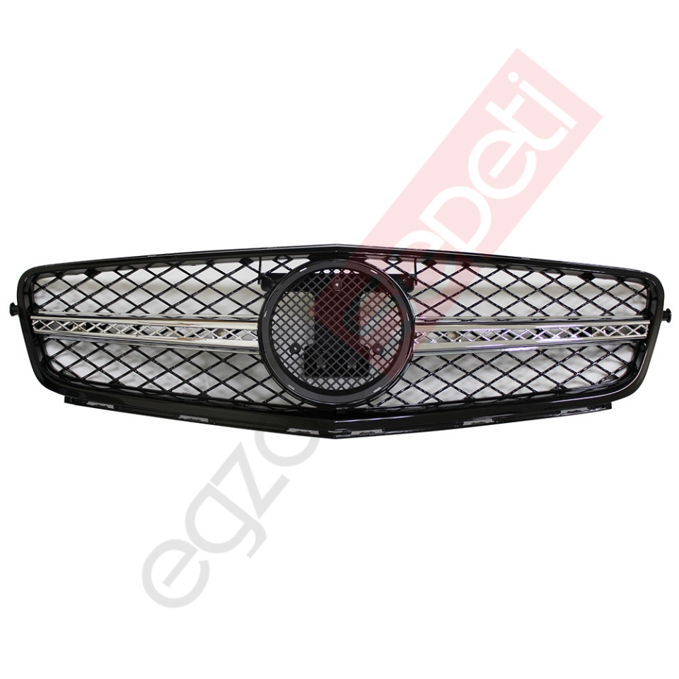 Mercedes W204 Panjur C63 Siyah/Krom/Siyah İthal Ürün (Taiwan)