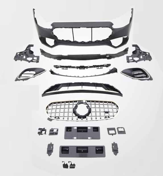 W223 S63 ÖN TAMPON SETİ ''GTR PANJURLU''